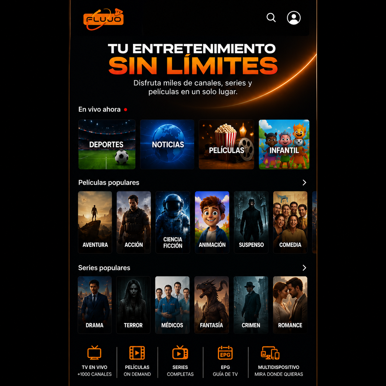 Flujo TV Premium Android